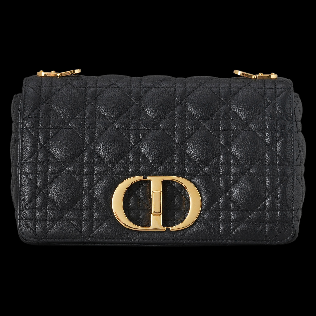 CHRISTIAN DIOR(USED)디올 카로 미듐 체인 숄더백